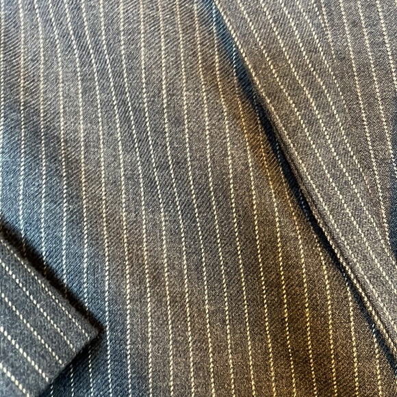 La Bene vintage, women’s suit, blazer, jacket, gray polyester, Orlon blend 9 /10 - Picture 9 of 12